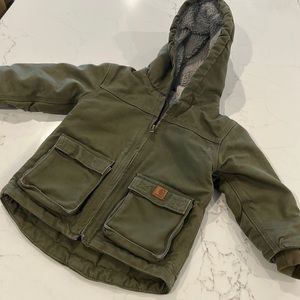Carhartt Kids Puffer Jacket in Forest Green
